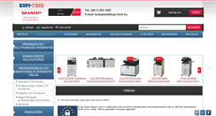 Desktop Screenshot of kopi-tech.hu